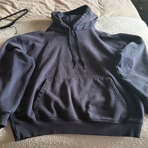 Vintage Champion Navy  Hoodie size XL